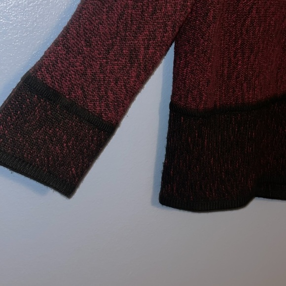 Karl Lagerfeld Paris Mulled Wine Single Button  Cardigan - size XS. L - Picture 2 of 6